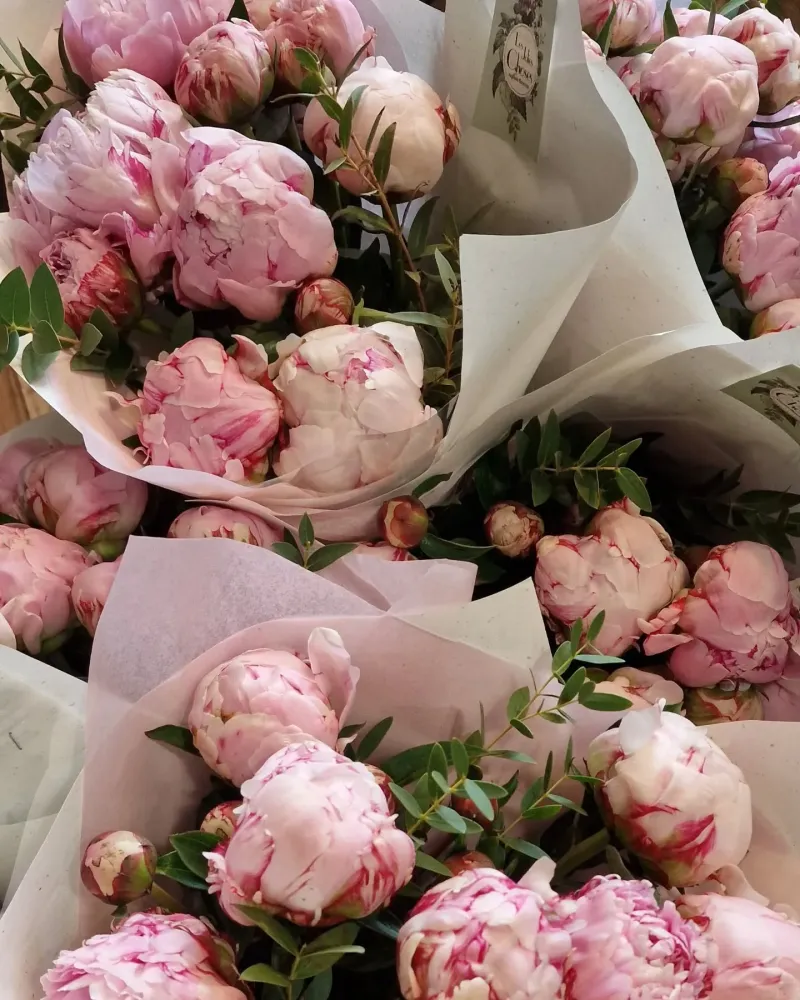 Gerbes de fleurs à Couëron